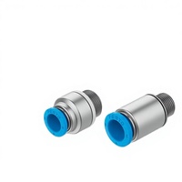 Connecteur rapide FESTO neuf d'origine à filetage en G traversant NPQE-DK-1/8/4/M3/M5/M7-3/4/6/8/1