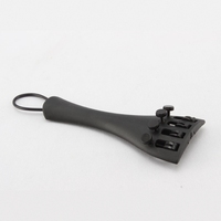 4/4-1/10 Model Carbon Fiber Violin String Plate with Tail Rope Includes Four Fine-Tuning Pull Plates