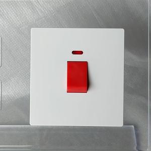 <span class=keywords><strong>Prix</strong></span> de gros WiFi Switch Socket British Standard 20A Diamond Thin Panel Design Neon Light Home Commercial Use Accessoire en laiton - Product Image 4