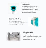 Intelligent Precession vortex Flow Meter with Digital Display Suitable for Coal Gas Natural Gas Oxygen Biogas