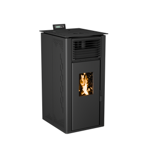 Stufa <span class=keywords><strong>a</strong></span> Pellet PS-60 con Controllo Smart Wi-Fi, Nuova Esperienza di Riscaldamento ad Aria Calda, Popolare in Europa, Installazione Indipendente - Product Image 5