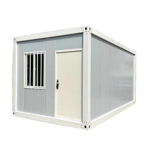 Module de bureau préfabriqué Zhanyi Container House, design rectangulaire minimaliste, installation sur site incluse. - Product Image 3