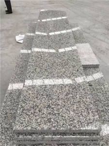 Giá rẻ grey G602 Granite bước với một nửa bullnosed - Product Image 2