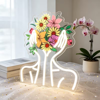 Lumières néon aux couleurs vives avec logo esthétique réglable DC 12V, idéales pour la décoration de la maison/du magasin
