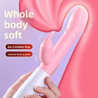 Mystery Lady Fun Trendy Vibrator AV Wand G-point Stimulation Soft Comfortable Sex Toy Massage pour femmes Masturbation Bruit pour adultes