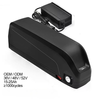 Boîte de batterie pour vélo électrique 48V, cellules 21700, 10S4P 13S3P, batterie lithium personnalisée pour VTT, Elektrofahrrad