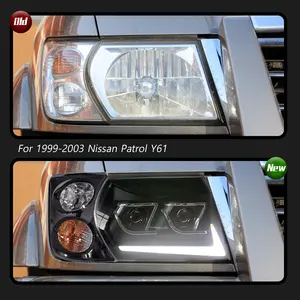 Kit de Actualización de Faros LED TYPY para Partol Y61 1999-2003 con Señal de Giro Dinámica y DRL 6000K Nuevo - Product Image 2