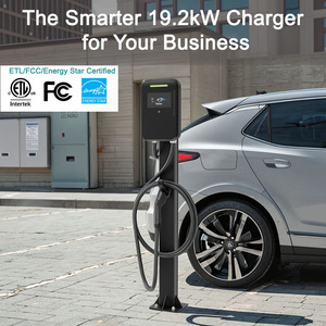 <span class=keywords><strong>Cargador</strong></span> para Vehículos Eléctricos Comerciales SAE J1772 de 19.2kW y 80A con Gestión Remota de Amperaje para Flotas - Product Image 3