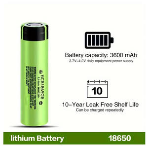 بطارية ، بطاريات أصلية قابلة للشحن ، قابلة لإعادة الشحن ، تكييف بجهد V ion Lithium ion - Product Image 4