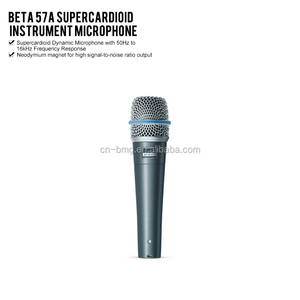 Top Qualità Beta 57A Supercardioide Karaoke handheld Strumento Dinamico Microfono Wired Microfono Beta 57 57 UN Microfono Mike - Product Image 2