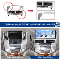 Meihua 12,3-Zoll Tragbares Auto-Audio-Dashboard-Panel für Lexus RX300-350 2004-2007 Kapazitiver Touchscreen Android OS Integriert