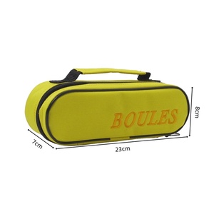 Ensemble <span class=keywords><strong>de</strong></span> <span class=keywords><strong>boules</strong></span> <span class=keywords><strong>de</strong></span> pétanque colorées personnalisées avec 3 <span class=keywords><strong>boules</strong></span> jaunes pour l'exercice physique en plein air et option <span class=keywords><strong>de</strong></span> logo personnalisé - Product Image 6