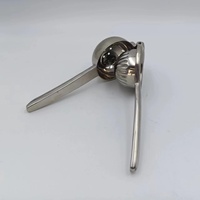 Duurzaam Zilver Zwart Citrus Juicer Rvs Citroenknijper Voor Bar