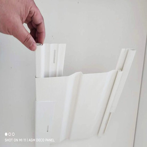 Revestimiento de <span class=keywords><strong>vinilo</strong></span> con textura de grano de madera decorativa de PVC personalizado para techo de Panel de pared <span class=keywords><strong>Exterior</strong></span> - Product Image 6