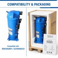 18-10134-25 18-10134-23 18-10134-21 18-10128-20 Compresseur de réfrigération Transicold RSH105GR01 Pièces détachées pour conteneurs frigorifiques