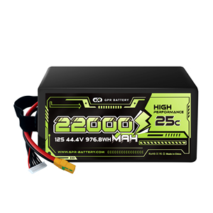 Gpr 12S 44.4V 25C 8000mAh 10000mAh 22000mAh 25000mAh Điện áp cao LiPo pin cho Drone FPV Evolt - Product Image 1
