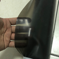 Feuille de latex élastique transparent