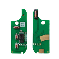 LTQFI2AM433TX pour Fiat 500 Doblo Bravo Ducato Qubo Grande Punto Marelli DelphiBSI Remote Flip Car Key 433Mhz ID46