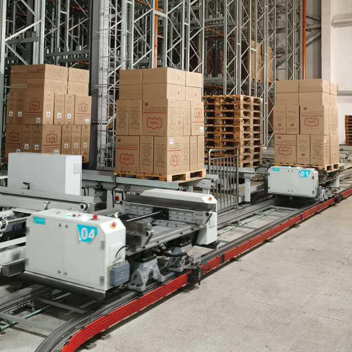 Ebiltech RGV Shuttle System - Heavy-Duty ASRS for Warehouses