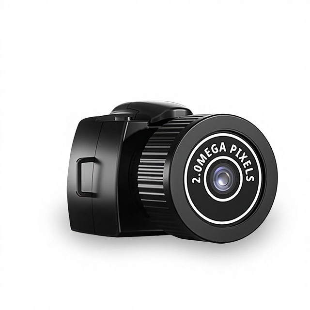 Explosions Retro Campus Mini Portable Student Party Kids Camera with TF Media CCD HD Y2000
