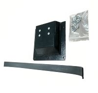 Boîtier double surface en aluminium noir pour connecteurs Anderson 50A 12V, montage vertical