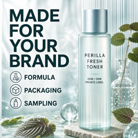 Toner Wajah Organik Murni Perilla Private Label, Menutrisi, Mencerahkan, Anti-Penuaan