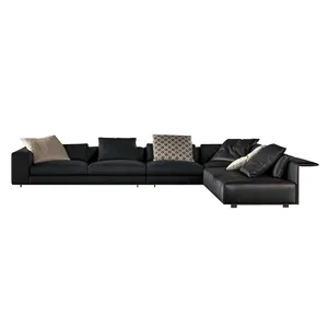 Individuelle sektionale modulare Sofas Couch-Combinationssofa Wohnzimmer L-Form Sofa