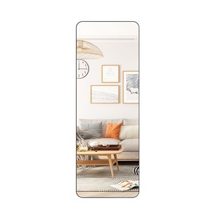 Full Length <b>Wall</b> <b>Mirror</b> 6mm Glass <b>Rectangular</b> Frameless Minimalist Design For Home Use - Product Image 5