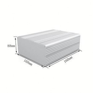 EBM Aluminum Alloy Control Box <b>Enclosure</b> for Electronic Equipment IP54 Protection Powder Coated Model HF-A-48 Circuit Board - Product Image 1