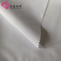 Tissu Minimatt blanc 100% polyester tissé respirant pour rideaux et nappes pour l'impression