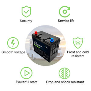 Производитель OEM Быстрая доставка автомобильный аккумулятор мощный 12 в 130 Ач автомобильный старт Lifepo4 литиевый аккумулятор вместо свинцово-кислотных батарей - Product Image 6