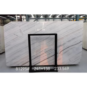 Bianco Lasa Fantastico, Mármol Moderno Pulido en Losa Grande para Encimeras, Muebles de Baño, Isla de Cocina, Barra, Piso, Azulejos, Paneles de Pared, Comedor - Product Image 1