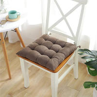 Coussin de siège carré moderne pour canapé de jardin extérieur/intérieur, coussin de chaise élégant, coussins lombaires, coussins de siège 100% polyester personnalisables