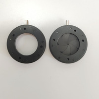 1.5-18.7mm Mechanical Iris Aperture Diaphragm Adjustable Iris Diaphragm Aperture Microscope Camera Lens Condenser Module