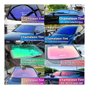 Farbwechselnde Autofensterfolie Blendschutz und Sonnenschutz Chamäleon Autofenstertönung - Product Image 3