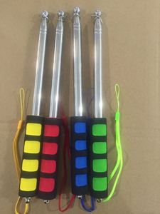 2025 Promotion Wholesales Any Logo Polyester Nylon Whip Tour Guide Flag With Retractable Telescoping <b>Pole</b> <b>Hook</b> Stick - Product Image 4