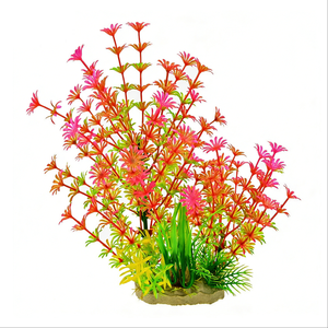 Plantes en plastique pour aquarium, vente en gros de plantes artificielles pour aquarium, plantes pour aquarium, aménagement paysager pour aquarium - Product Image 1