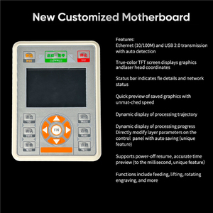 Escritorio 6090 100W Co2 Máquina de corte por láser Máquina de grabado Máquina de corte por láser de tela Madera Acrílico Plástico Cuero - Product Image 4