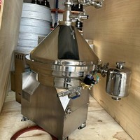 Séparateur de cellules somatiques de lait d'occasion, séparateur de jus de thé, séparateur de boisson, séparateur de crème de lait, centrifugeuse 1280 kg 11 kW