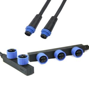 IP68 Waterproof Cable Wire LED Lighting Type 2 Core T Type Waterproof Connector - Product Image 1