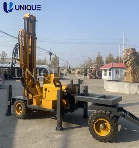 Perforadora de agua hidráulica de alta calidad para pozo de agua Tipo de rueda Equipo de perforación Plataforma de perforación Precio de fábrica - Product Image 2