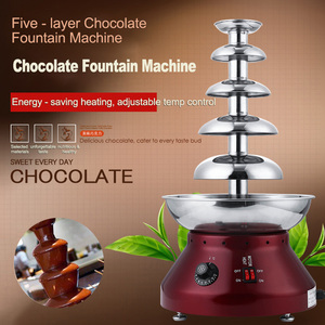 Fontaine à <span class=keywords><strong>chocolat</strong></span> électrique multicouche professionnelle Sassy Cook à basse température pour mariages, événements, restaurants, boulangeries - Product Image 5