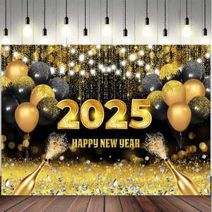 Cumpleaños Carnaval Fondo banner carnaval mascarada fiestas colgará tela y banderas contra carnaval decorativo - Product Image 4