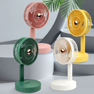 New Hot Large Capacity 3 Speed Portable <b>Stand</b> up Folding Telescopic Floor Standing Office Daily Charging <b>Fan</b> Manufacturer - Product Image 1