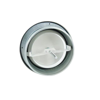 Diffuseur d'air de retour en acier galvanisé blanc laqué, à montage au plafond, réglable, facile à installer, moderne, pour extérieur