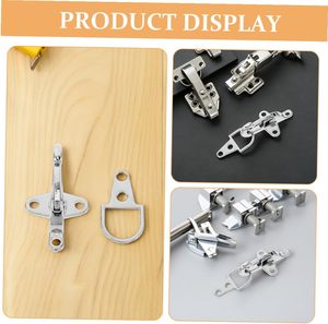 Metal Buckle Clasps For Coats And Bags Silver Cm <b>Toggle</b> Fasteners Sets Clothing Hardware For Sweaters And Cardigans Decorative S - Product Image 3