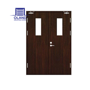 Porta di uscita esterna in acciaio ignifuga tagliafuoco con rivestimento Anti-corrosione per hotel - Product Image 5