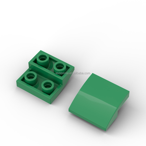 Piezas de Bloques de Construcción Multicolores Invertidas Curvas en Ángulo de 32803, 2 x 2 x 2/3, para Construcción DIY, Proyectos MOC y Diseños de Modelos - Product Image 5