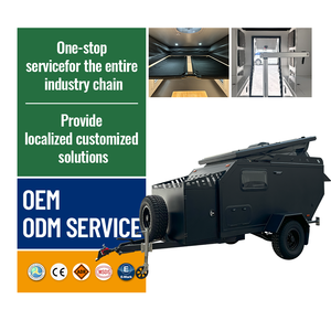 4x4 Off Road Mini Caravan Australia Peso ligero Off-Road Camper Remolque Rejilla ligera Barato Pequeño Rv <span class=keywords><strong>con</strong></span> <span class=keywords><strong>baño</strong></span> - Product Image 1