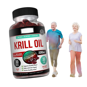 ซอฟต์เจลน้ำมันเคริลซอฟเจลน้ำมันปลาโอเมก้า3อาหารเสริมแอสตาแซนธินบริสุทธิ์โอเมก้า3แคปซูล - Product Image 1